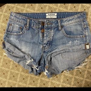 COPY - Demin shorts One X One teaspoon